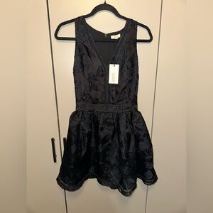 NWT Ladaire Monica Black Sleeveless Dress size XS